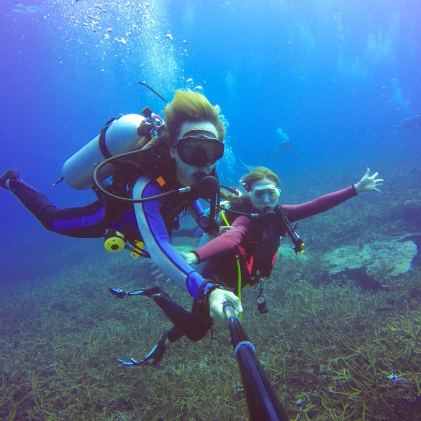 Explore the world with us, learn to scuba dive